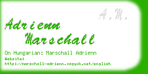 adrienn marschall business card